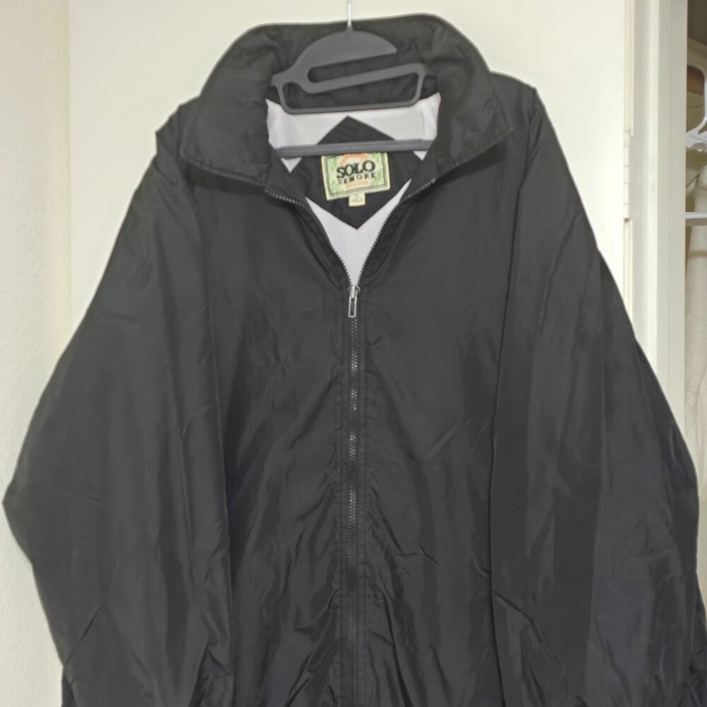 Solo Seymore Classic Black Windbreaker